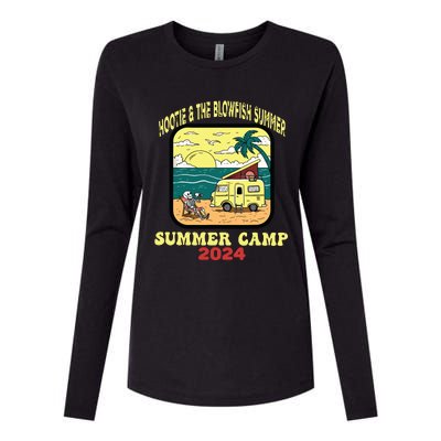 Hootie & The Blowfish Summer Camp 2024 Retro Fun Beach Womens Cotton Relaxed Long Sleeve T-Shirt