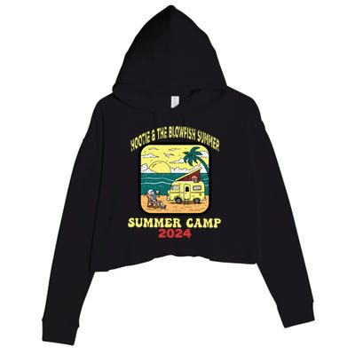 Hootie & The Blowfish Summer Camp 2024 Retro Fun Beach Crop Fleece Hoodie