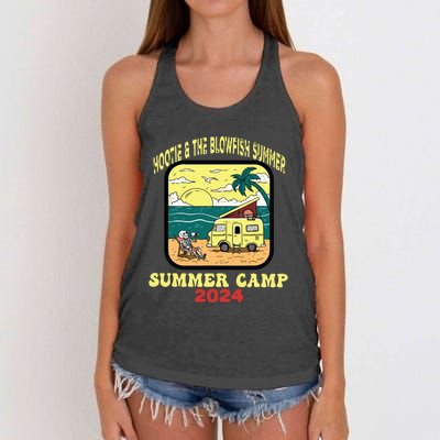 Hootie & The Blowfish Summer Camp 2024 Retro Fun Beach Women's Knotted Racerback Tank