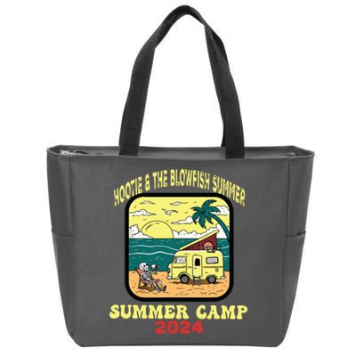 Hootie & The Blowfish Summer Camp 2024 Retro Fun Beach Zip Tote Bag