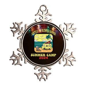 Hootie & The Blowfish Summer Camp 2024 Retro Fun Beach Metallic Star Ornament