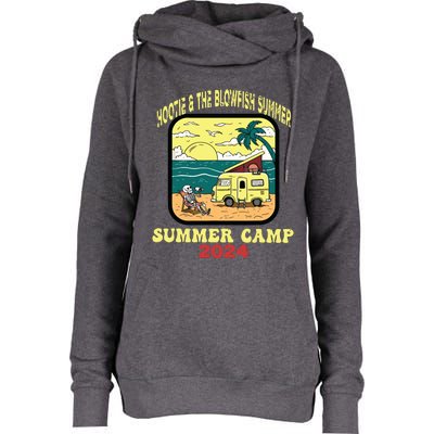 Hootie & The Blowfish Summer Camp 2024 Retro Fun Beach Womens Funnel Neck Pullover Hood