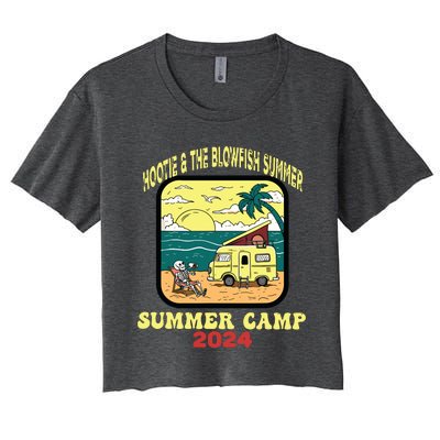 Hootie & The Blowfish Summer Camp 2024 Retro Fun Beach Women's Crop Top Tee