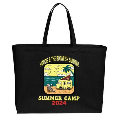 Hootie & The Blowfish Summer Camp 2024 Retro Fun Beach Cotton Canvas Jumbo Tote