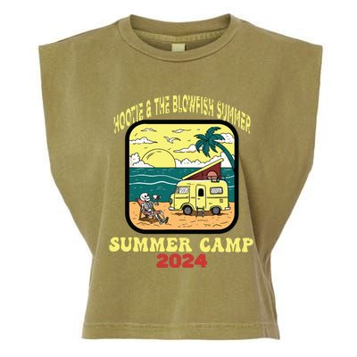 Hootie & The Blowfish Summer Camp 2024 Retro Fun Beach Garment-Dyed Women's Muscle Tee