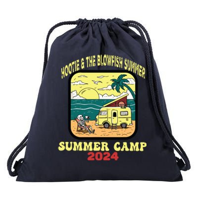 Hootie & The Blowfish Summer Camp 2024 Retro Fun Beach Drawstring Bag