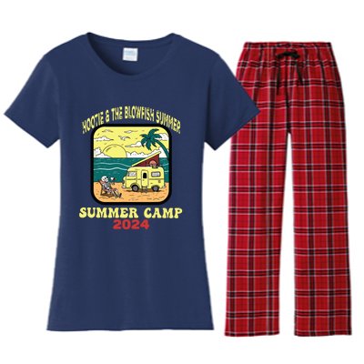 Hootie & The Blowfish Summer Camp 2024 Retro Fun Beach Women's Flannel Pajama Set