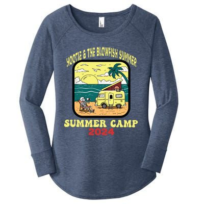 Hootie & The Blowfish Summer Camp 2024 Retro Fun Beach Women's Perfect Tri Tunic Long Sleeve Shirt