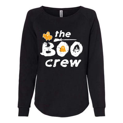 Halloween The Boo Crew Matching Costume Squad Women Womens California Wash Sweatshirt