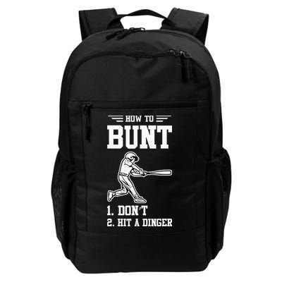 How To Bunt Batter Baseball Men Catcher Pitcher Backpack