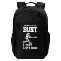 How To Bunt Batter Baseball Men Catcher Pitcher Backpack