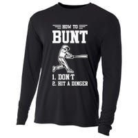 How To Bunt Batter Baseball Men Catcher Pitcher Cooling Performance Long Sleeve Crew
