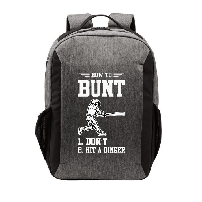 How To Bunt Batter Baseball Men Catcher Pitcher Vector Backpack