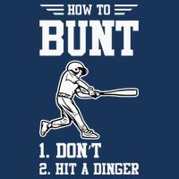 How To Bunt Batter Baseball Men Catcher Pitcher Infant Baby Jersey Bodysuit