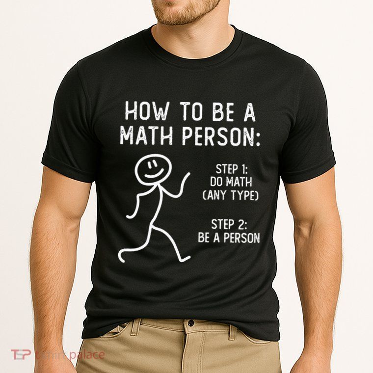 How To Be A Math Person Cooling Performance Crew T-Shirt