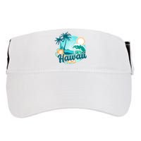 Hawaii Tropical Beach Palm Trees Adult Drive Performance Visor