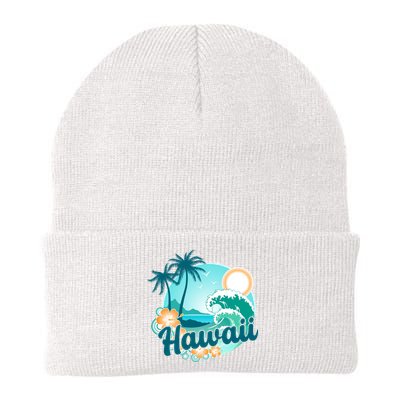 Hawaii Tropical Beach Palm Trees Beanie