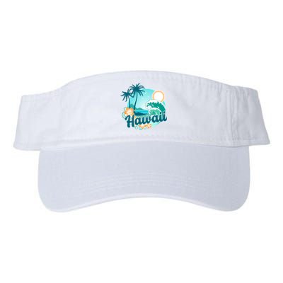Hawaii Tropical Beach Palm Trees Visor
