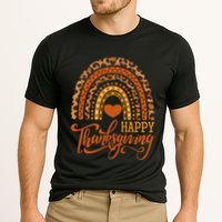 Happy Thanksgiving Boho Rainbow Leopard Fall Autumn Performance Shirt