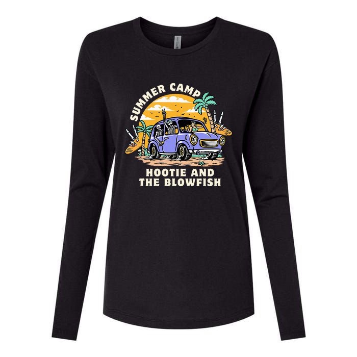 Hootie & The Blowfish Summer Camp 2024 Camping With Trucks Womens Cotton Relaxed Long Sleeve T-Shirt