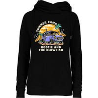 Hootie & The Blowfish Summer Camp 2024 Camping With Trucks Womens Funnel Neck Pullover Hood