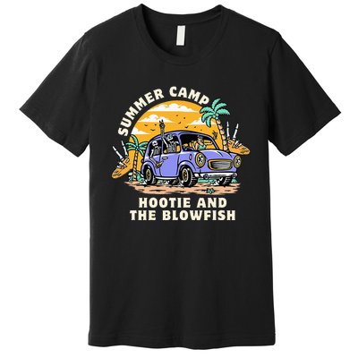 Hootie & The Blowfish Summer Camp 2024 Camping With Trucks Premium T-Shirt