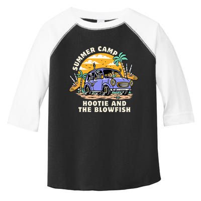 Hootie & The Blowfish Summer Camp 2024 Camping With Trucks Toddler Fine Jersey T-Shirt