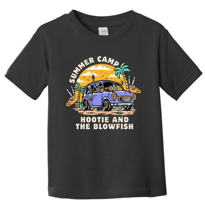 Hootie & The Blowfish Summer Camp 2024 Camping With Trucks Toddler T-Shirt