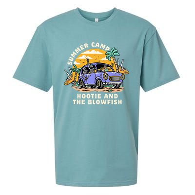 Hootie & The Blowfish Summer Camp 2024 Camping With Trucks Sueded Cloud Jersey T-Shirt