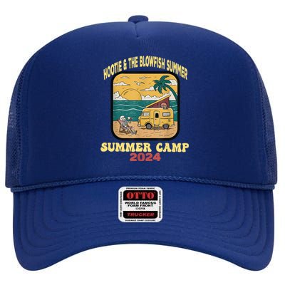 Hootie & The Blowfish Summer Camp 2024 | Retro Fun Beach High Crown Mesh Back Trucker Hat