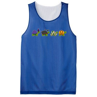 Halloween Turtle Costume Witch Vampire Mummy Pumpkin Jack Gift Mesh Reversible Basketball Jersey Tank