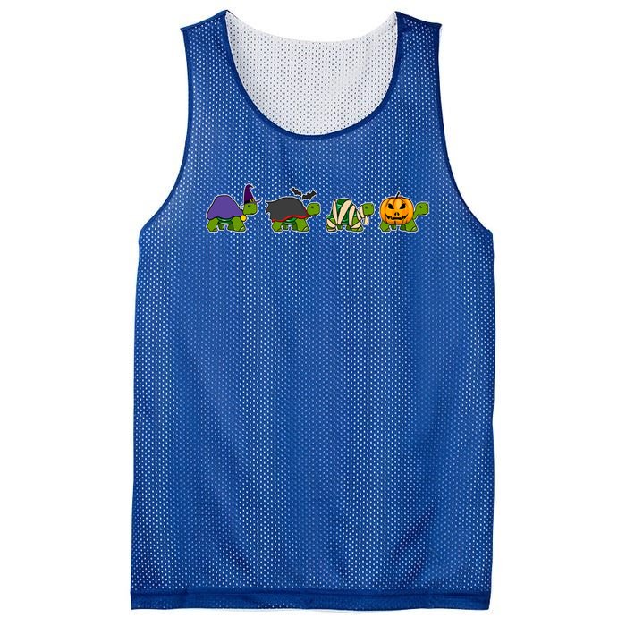 Halloween Turtle Costume Witch Vampire Mummy Pumpkin Jack Gift Mesh Reversible Basketball Jersey Tank