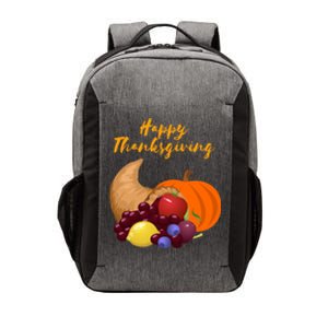 Happy Thanksgiving Cornucopia Design Vector Backpack