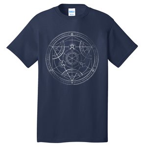 Human Transmutation Circle Chalk Tall T-Shirt