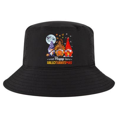 Halloween Thanksgiving Christmas Happy Hallothanksmas Gnomes Funny Gift Cool Comfort Performance Bucket Hat