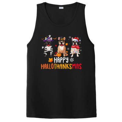 Halloween Thanksgiving Christmas Funny French Bulldog Dogs PosiCharge Competitor Tank