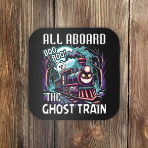 Halloween Train Choo Cho Locomotive All Aboard Railroad Coaster