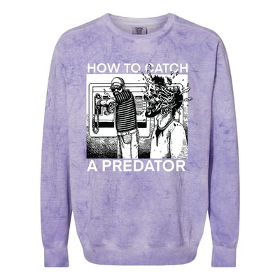 How To Catch A Predator Colorblast Crewneck Sweatshirt