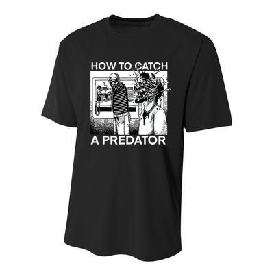 How To Catch A Predator Youth Performance Sprint T-Shirt
