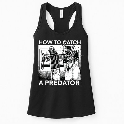How To Catch A Predator Womens Tank Top