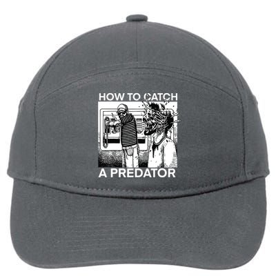 How To Catch A Predator 7-Panel Snapback Hat