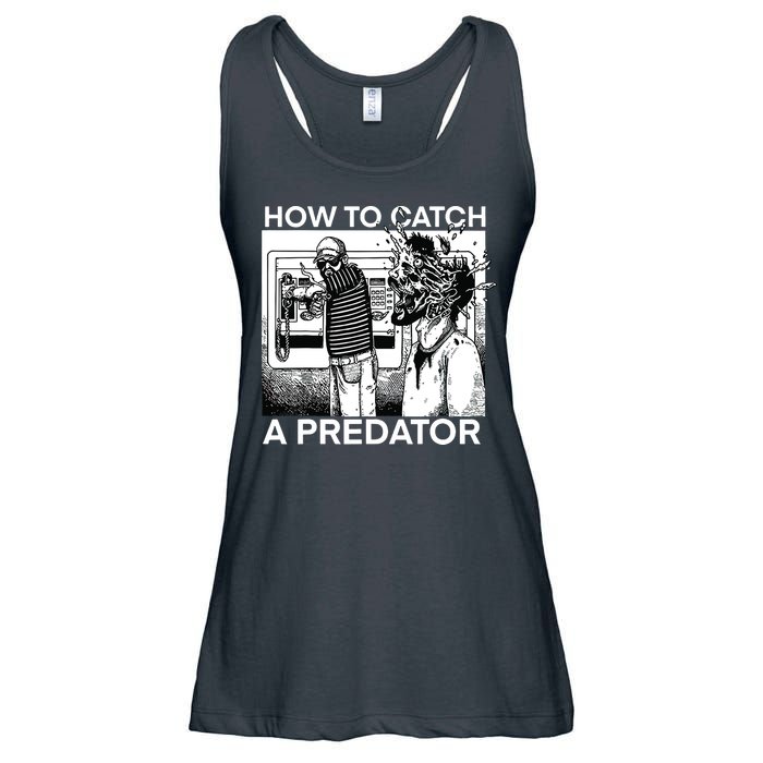 How To Catch A Predator Ladies Essential Flowy Tank