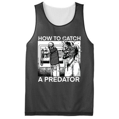 How To Catch A Predator Mesh Reversible Basketball Jersey Tank