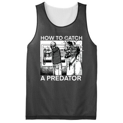 How To Catch A Predator Mesh Reversible Basketball Jersey Tank