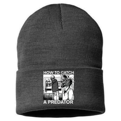 How To Catch A Predator Sustainable Knit Beanie