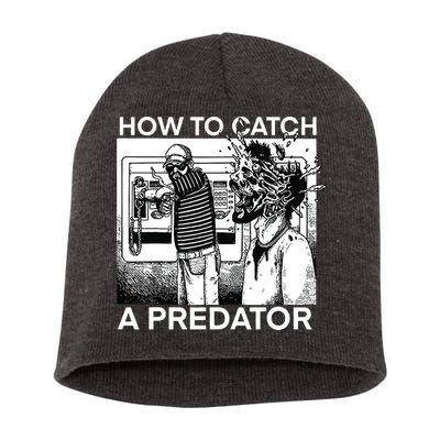 How To Catch A Predator Short Acrylic Beanie