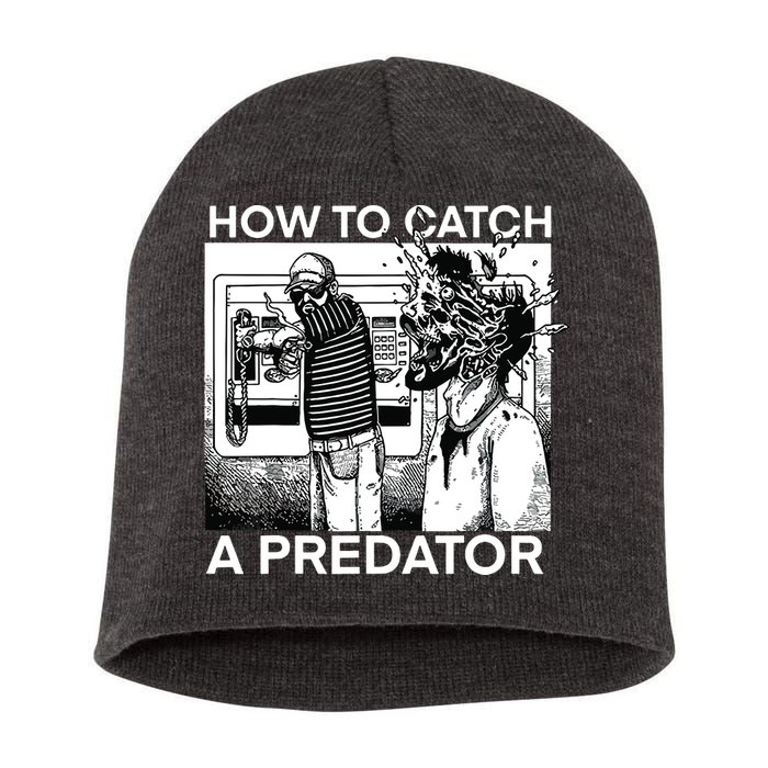 How To Catch A Predator Short Acrylic Beanie