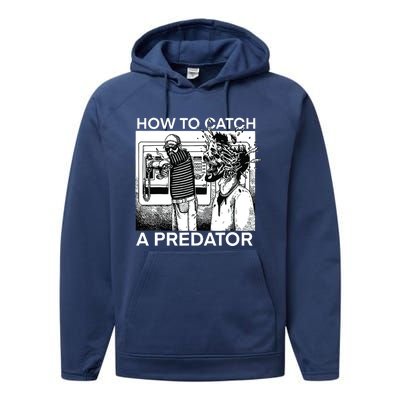 How To Catch A Predator Performance Fleece Hoodie