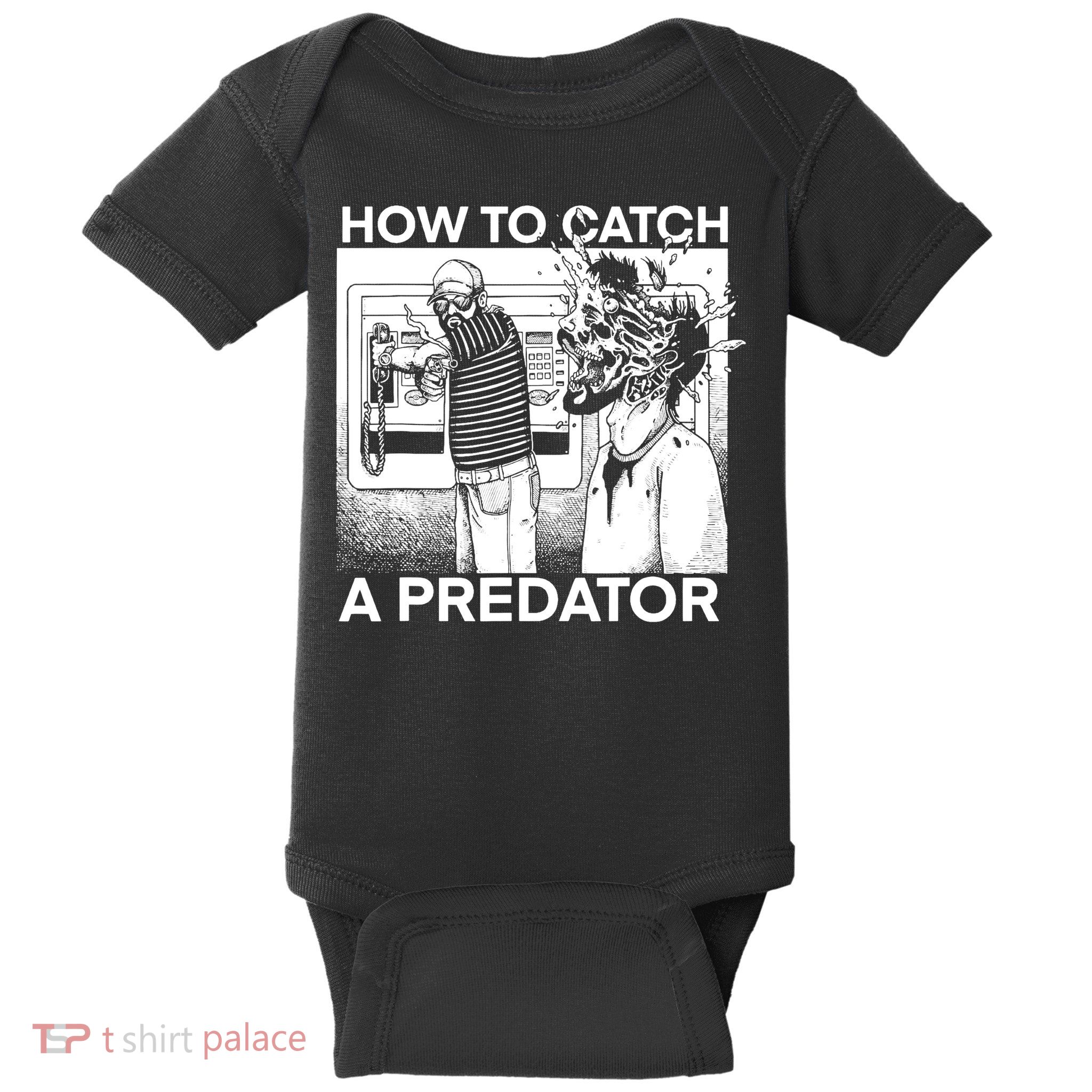 How To Catch A Predator Horror Baby Bodysuit