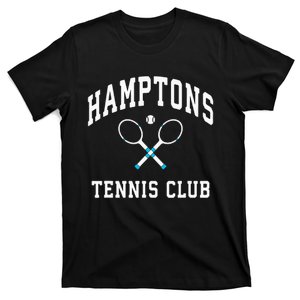 Hamptons Tennis Club Preppy New York Montauk Varsity T-Shirt